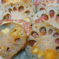 まき富士子's cooksnap of when they made ☆生ハムチーズ♪蓮根のはさみ揚げ☆.