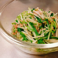 ちびたっくん's cooksnap of when they made 水菜とえのきのレンジ蒸しツナ和え.