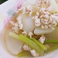 dobachi's cooksnap of when they made あんかけ☆カブの鶏ガラスープ煮で温まろう.