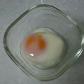 20010730's cooksnap of when they made レンジで簡単！とろーり温玉.