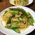 ゆうちゃん❤︎'s cooksnap of when they made あさりとアスパラのガーリックパスタ.