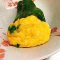 ぱんだ170071's cooksnap of when they made お弁当に♬鮭入り卵のピーマンカップ.