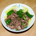 ヤス＠武州川崎's cooksnap of when they made ❁牛とピーマンのマヨ炒め❁.