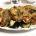 ponmica's cooksnap of when they made 本格！揚げ鶏となすの和風みぞれあんかけ.