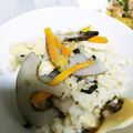 ユーロン's cooksnap of when they made 松茸のお吸い物で✴筍炊き込みご飯✴　.