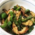 クックZ2HDXA☆'s cooksnap of when they made あっというまに■ちくわピーマン■.