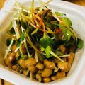 島子☆'s cooksnap of when they made 納豆とかいわれのピリ辛サラダ♡.