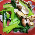 すぎめがね's cooksnap of when they made アサリと小松菜の中華風酒蒸し.