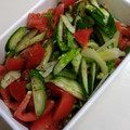 りんばたまま's cooksnap of when they made セロリときゅうりのしそ梅和え.