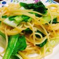 hyy's cooksnap of when they made 白だしとバターでベーコンほうれん草パスタ.