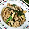なち1225sd's cooksnap of when they made 茄子の挽肉炒め.
