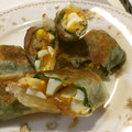 rippuchan's cooksnap of when they made 子供が大好き☆茹で卵とエビの春巻き.