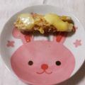 えりりんちゃん♡'s cooksnap of when they made 揚げない竹輪フライ＊マヨポテトはさみ.