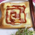 ankotetu's cooksnap of when they made 忍者トースト.