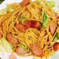 ☆ちよまる☆'s cooksnap of when they made フライパンひとつで☆超簡単キャベツパスタ.