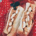 ミラミラミルク's cooksnap of when they made ピーナツバター＆バナナサンドウィッチ.