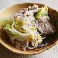 こういちz3's cooksnap of when they made 春キャベツ・もやし・豚肉のエスニック春雨.