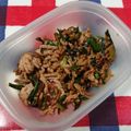 まな姫's cooksnap of when they made 豚ひき肉ニラそぼろ丼.
