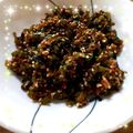 miko210's cooksnap of when they made 蕪の葉で自家製ふりかけ.