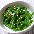 ちょこれーとなっつ's cooksnap of when they made ★簡単！ピーマンのナムル★.