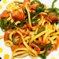 ☆みなこママ☆'s cooksnap of when they made 簡単うまうま～☆10分で焼きうどん！.