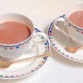 中学３年's cooksnap of when they made 濃厚！とろとろホットチョコ.