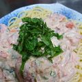 ｖerdad's cooksnap of when they made トマトとツナのシャリシャリ和風冷製パスタ.