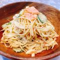 jack06's cooksnap of when they made とろり美味しいサラスパ☆サラダスパゲティ.