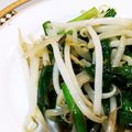 ノエル・ギャラガー's cooksnap of when they made 簡単ニラもやし炒め.