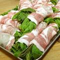 chou*'s cooksnap of when they made 春が来た！こしあぶらの肉巻き.