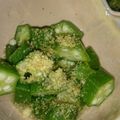ごんべい君's cooksnap of when they made だし香る♪オクラのお浸し.