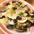 nonno★'s cooksnap of when they made あさりとキャベツの蒸し煮.