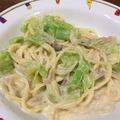 ももちゃん11号's cooksnap of when they made 春キャベツとツナのクリームパスタ★.