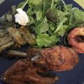 Yokchina's cooksnap of when they made ズッキーニのお花のフリット.