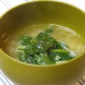 ぽっぽぺぺ's cooksnap of when they made ほうれん草と豆腐のお味噌汁.