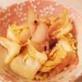 hacchi*'s cooksnap of when they made ピリ辛キャベツ味噌炒め.