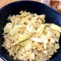 料理ニガテ系女子☆'s cooksnap of when they made あと一品って時に！キャベツ＆卵の炒め物.