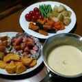 かわはぎﾛｰﾙ's cooksnap of when they made 簡単！本格！チーズフォンデュ.