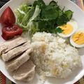 きしゃみ☆'s cooksnap of when they made 炊飯器でカオマンガイ風ご飯.