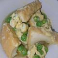 shige9m's cooksnap of when they made エンドウマメと厚揚げの卵とじ♪.