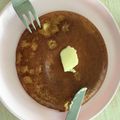 ぷけぽん's cooksnap of when they made おからパウダーで作る☆炊飯器ホットケーキ.