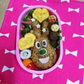 杏花梨's cooksnap of when they made 幼稚園のお弁当（名犬チーズ）.