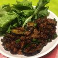 Sashii's cooksnap of when they made 簡単！鶏ひき肉とナスの南蛮.