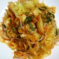金時⭐'s cooksnap of when they made ダイエットに！白滝キムチ焼きそば.
