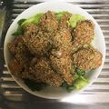 さよ姉1415's cooksnap of when they made ＊手羽元の唐揚げ♪甘辛ごま鰹節＊.