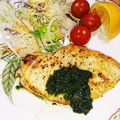 バニー1112's cooksnap of when they made メカジキのソテーバジルソース.