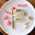 ∞まち∞'s cooksnap of when they made 端午の節句☆食パンでこいのぼり☆１歳頃〜.