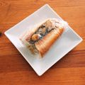 ponnponnしー's cooksnap of when they made 【折るサンド】食パンで作る焼きそばパン！.