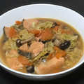 せきじゅんいち's cooksnap of when they made 鮭とキャベツの白だし煮物.