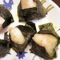 ☆kiyomom☆'s cooksnap of when they made 朝食・お弁当♡塩昆布とツナマヨおにぎり.